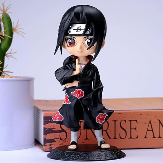 Anime Cartoon Character Q Posket Action Figure | Limited Edition | Attractive Lightweight Durable Toy Figures for Home Decors Office Desk and Study Table - Itachi
