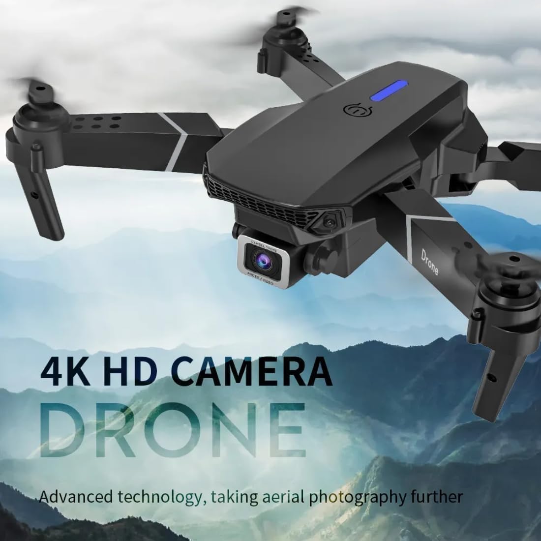 DRoNe wItH hD DuAl cAmErA BrUsHlEsS MoToR, oNe cLiCk tAkEoFf/lAnDiNg FlIp rOlLiNg gEsTuRe cOnTrOl wI-Fi cAmErA ReMoTe cOnTrOl -X DrOnE (E88)