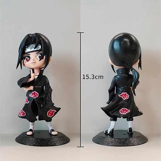 Anime Cartoon Character Q Posket Action Figure | Limited Edition | Attractive Lightweight Durable Toy Figures for Home Decors Office Desk and Study Table - Itachi