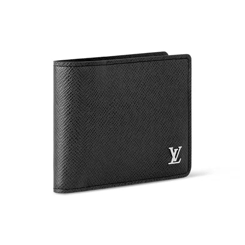 LouisVuitton Multiple Wallet Taiga Black