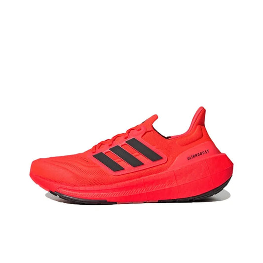 Adi_das Ultraboost Lite Fabric Cushioning, Slip-Resistant, Lightweight, Cushioned Low-Top Running Shoes for Men and men, Red and Black