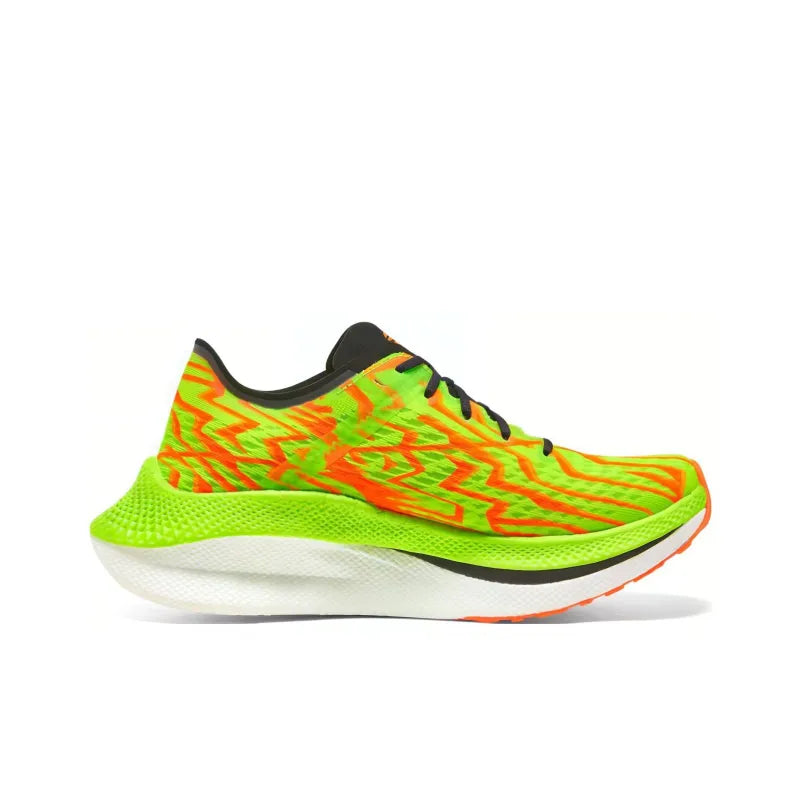 Ske_chers Go Run Speed Low-Top Running Shoes for Men (Red Green)