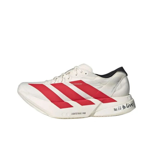 Adi_das Adizero Adios Pro 4 Off-White Berry Scarlet