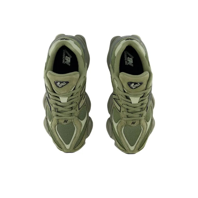 New Bala_nce NB 9060 Low-Top Casual Running Shoes, Unisex, Green
