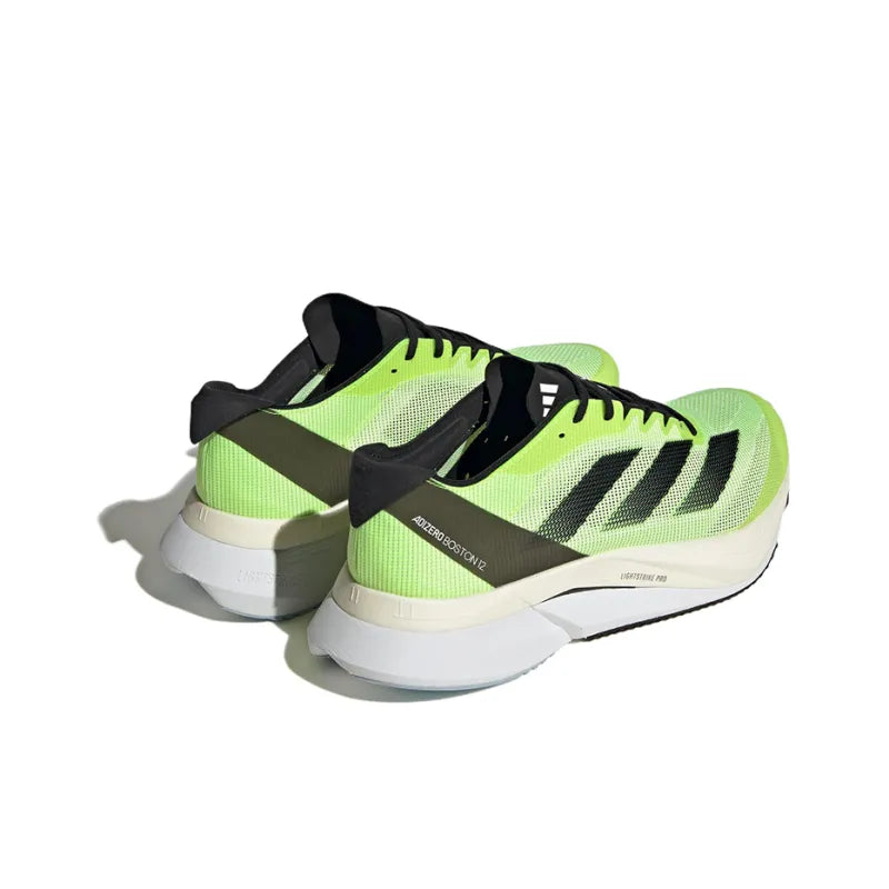 Adi_das adizero Boston 12 Lucid Lemon Cloud White