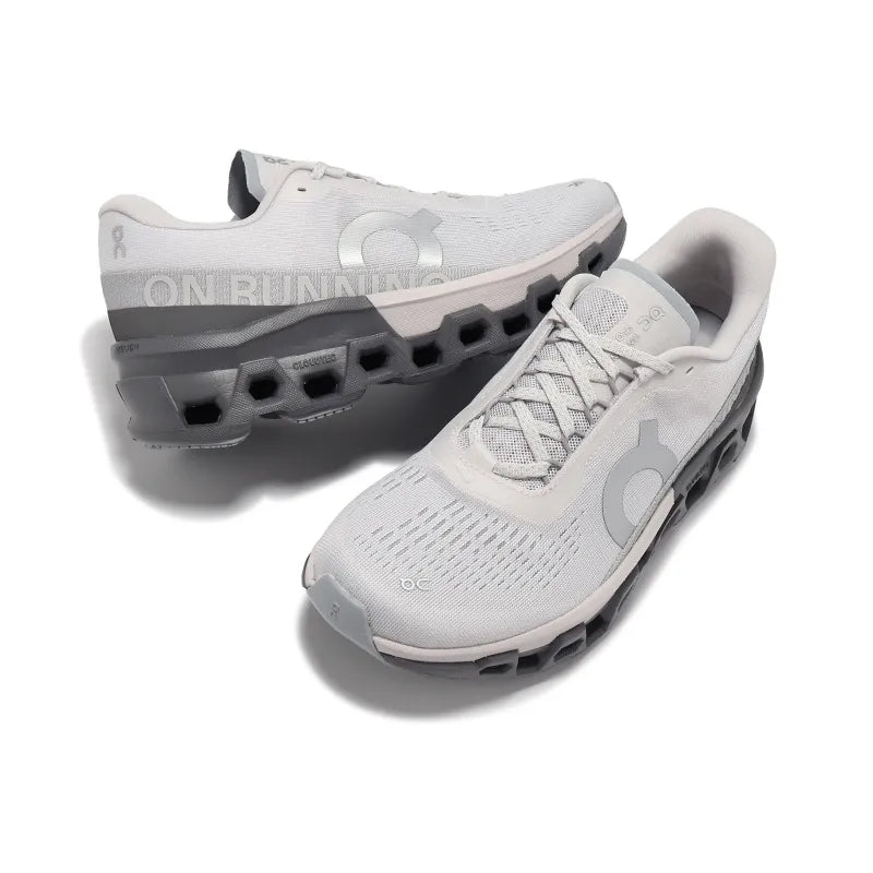 O_n Cloud Monster 2 Low-Top Training Running Shoes Women's White Gray