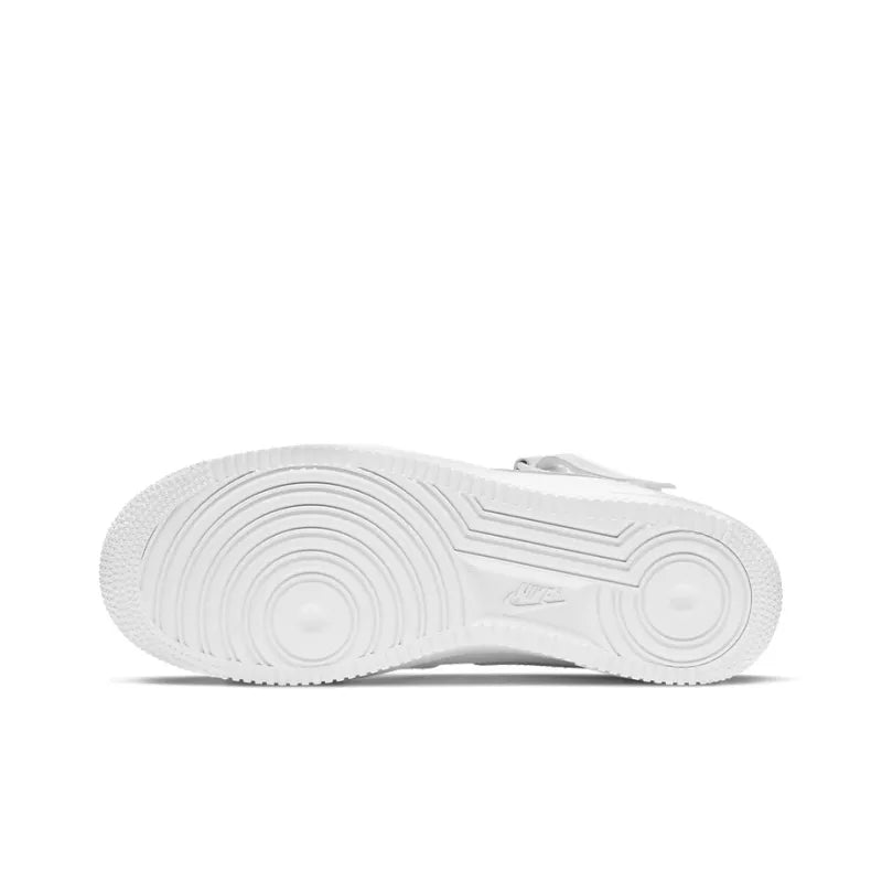 Ni_ke Air Force 1 Mid-Top Skateboarding Shoe Men's Pure White