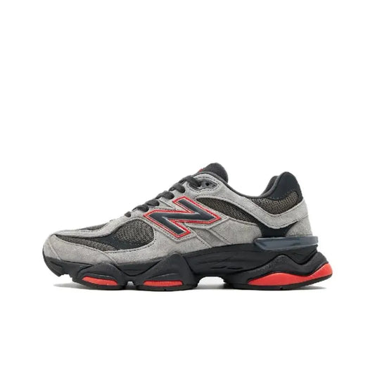 New Bala_nce NB 9060 Low-Top Casual Running Shoes for Men (Gray/Black)