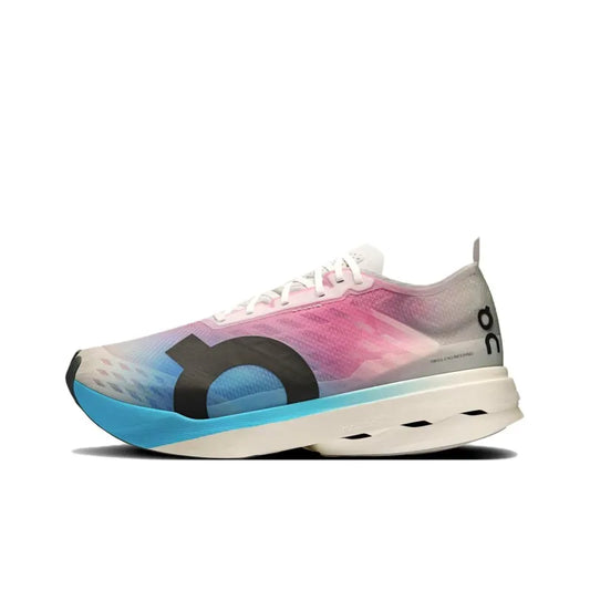 On Cloud Boom Strike Fashion Trend Abrasion-Resistant Low-Top Running Shoes for Men, Pink, Blue