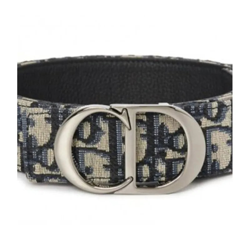Dior calfskin leather belt for men