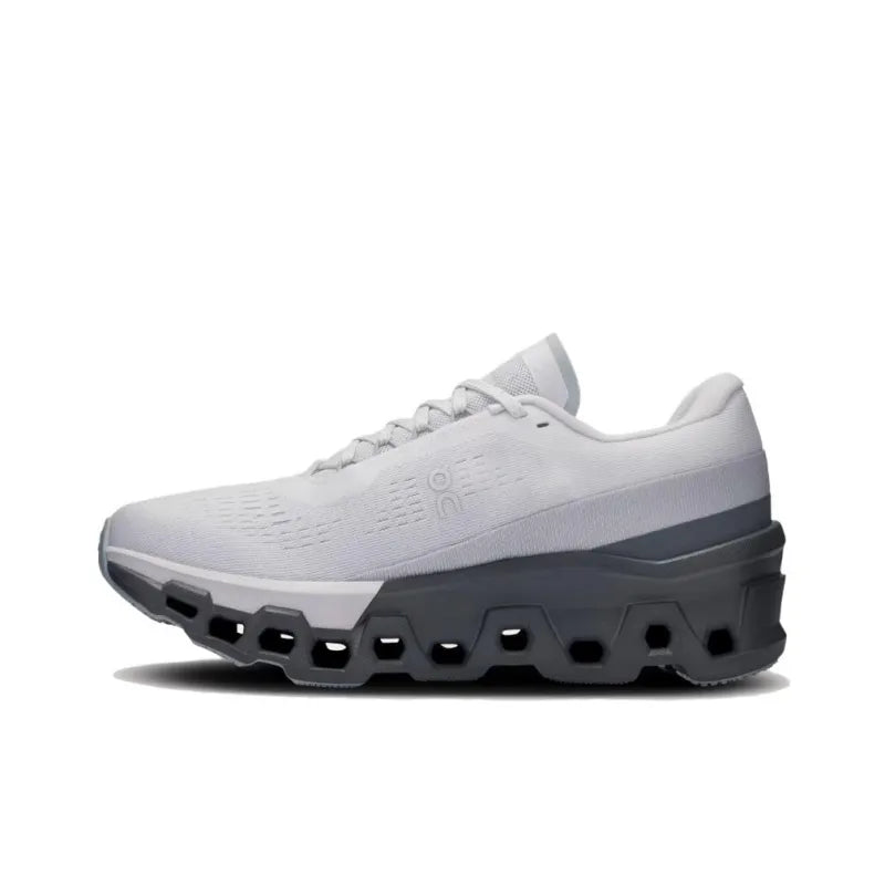 O_n Cloud Monster 2 Low-Top Training Running Shoes Women's White Gray