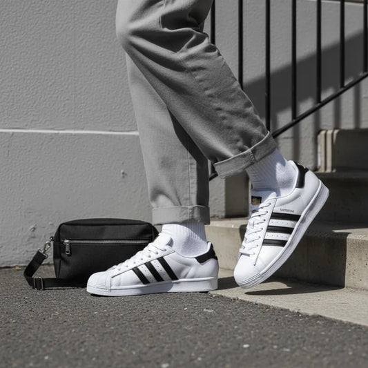 Adi_das Superstar White Black