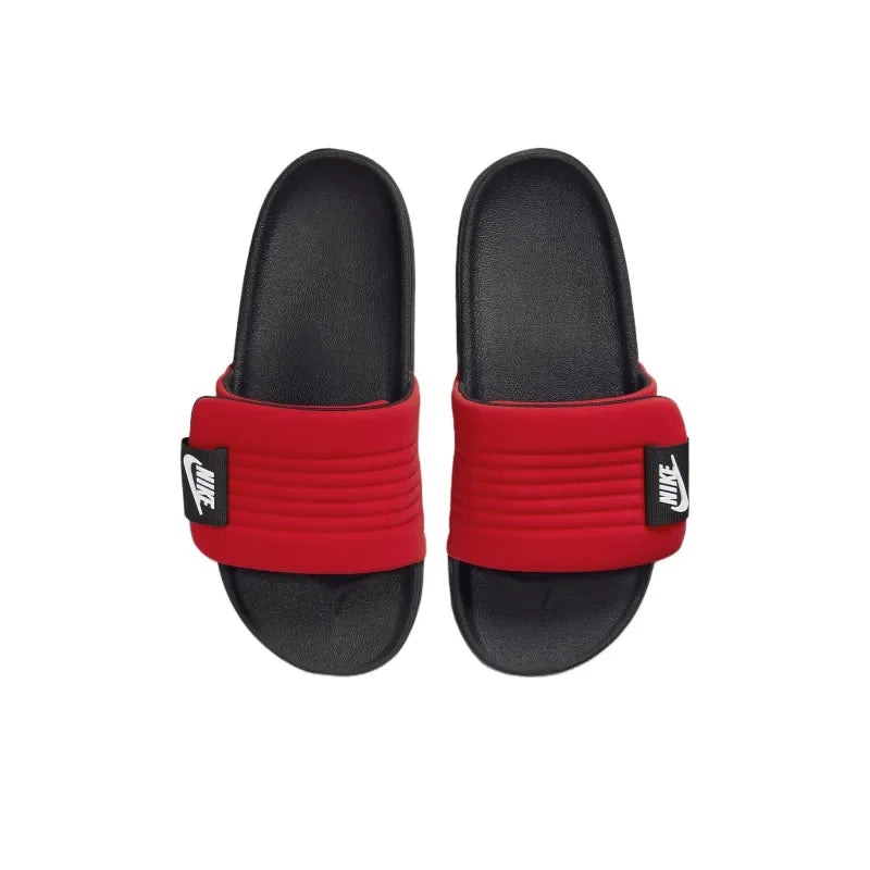 Ni_ke Offcourt Adjust Slide University Red Black