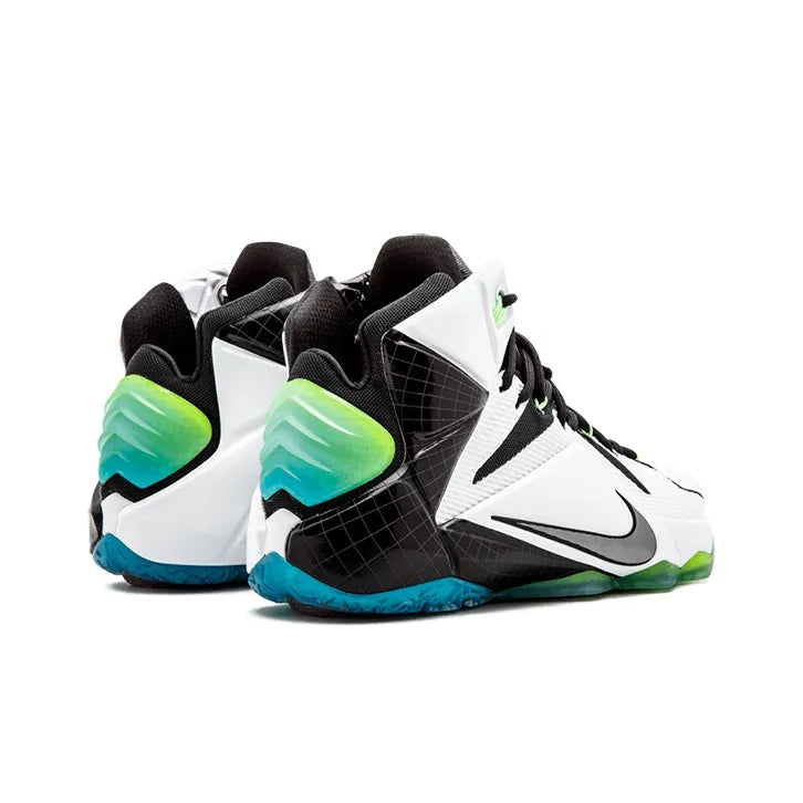 Ni_ke Revlon 12 All-Star Game High-Top Basketball Shoes Men's White Black