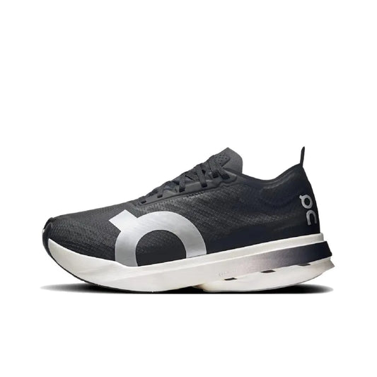 O_n Cloud Boom Strike Breathable, Lightweight, Cushioned, Low-Top, Long-Distance Running Shoes for men, Black