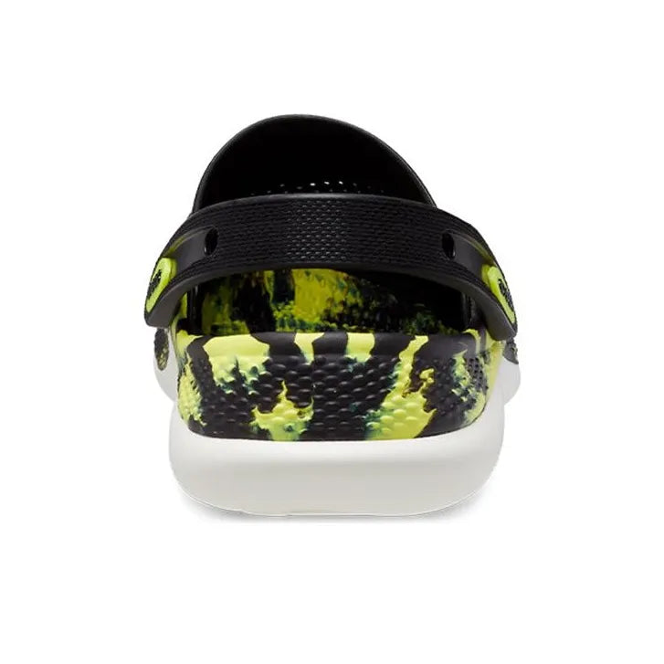 Cro_cs LiteRide 360 Marbled Clog Black Citrus