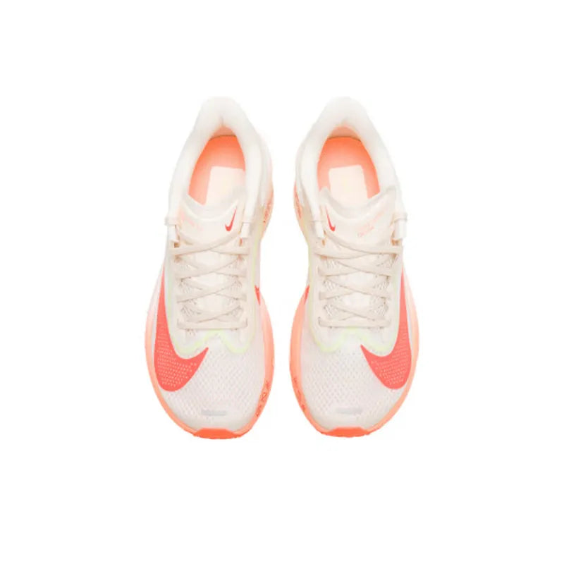 Ni_ke Zoom Fly 6 Breathable Low-Top ZoomX Training Racing Running Shoe men's White Orange