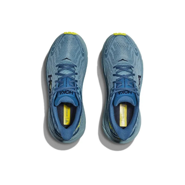 H_oka One One Slip-Resistant, Abrasion-Resistant, Lightweight Low-Top Running Shoes for Men, Blue Green