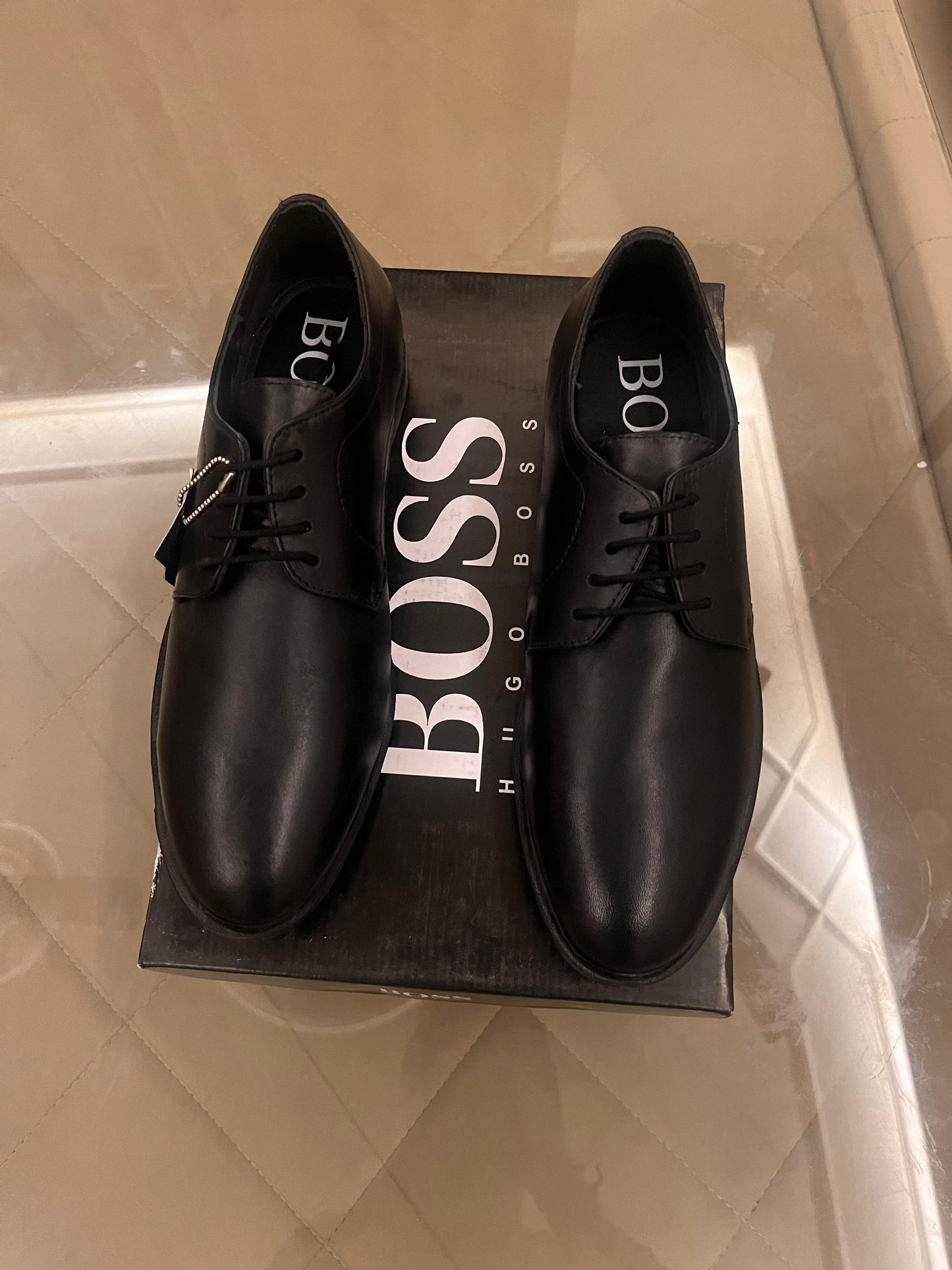 Me_n's Clas_sic Black Derby Formal Shoes – Lace-Up Office & Party Wear Footwear