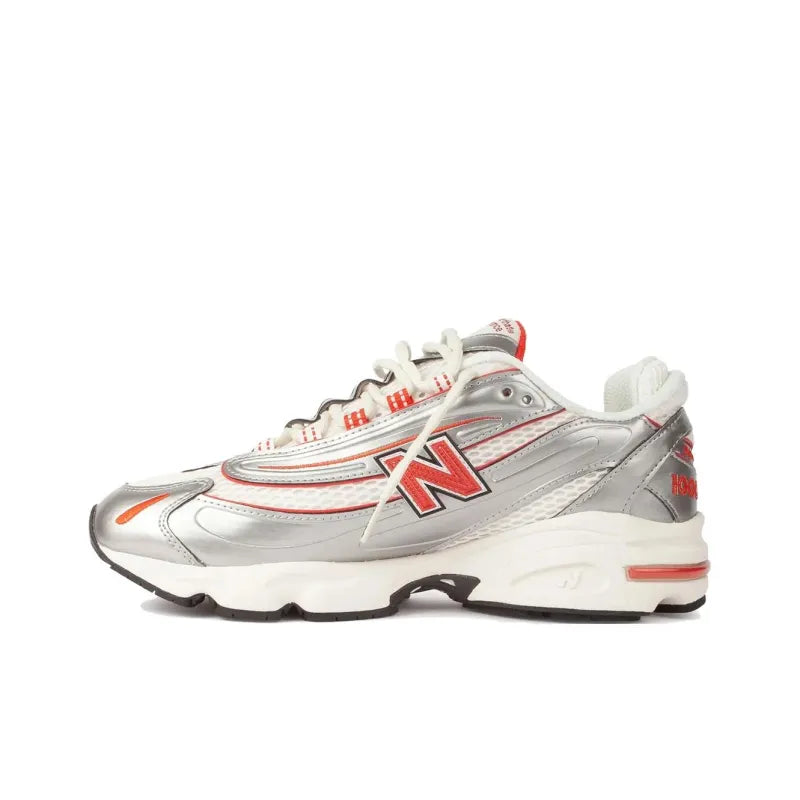 New Balance x This is Never That M1000 Metallic Silver Red