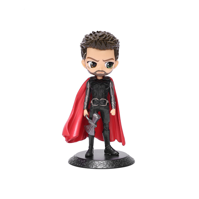 Thor Action Figure Limited Edition for Car Dashboard Decoration Cake Office Desk & Study Table- Height 16 cm