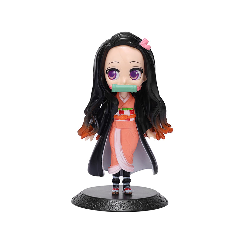 Demon Slayer Kimetsu no Yaiba 6" in Action Figure| Lightweight Attractive Durable Toy Figures for Home Decors Office Desk and Study Table - Nezuko Kamado