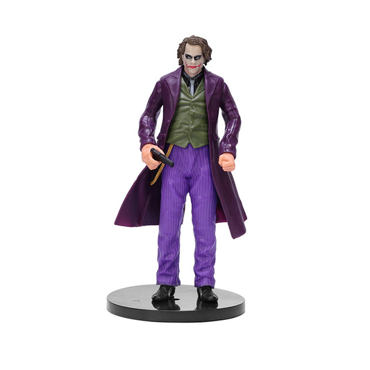 Joker Action Figure Collectible Toy (18 cm) | DC Villain Character PVC Figure for Home Decor, Desk Decoration & Kids Gift