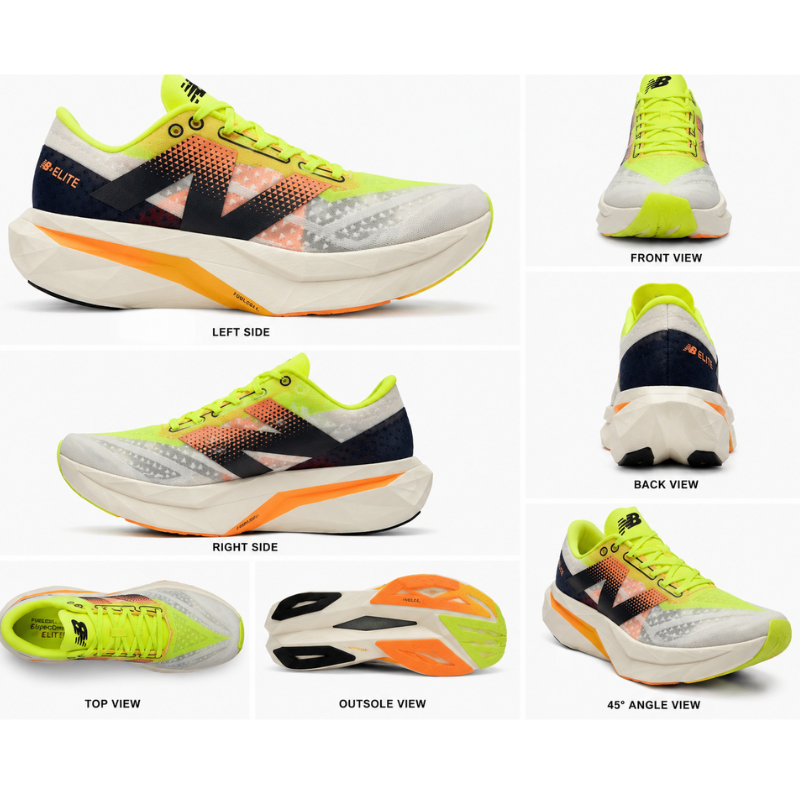 Ne_w Bala_nce FuelCell SuperComp Elite v4 – Neon Volt Orange Performance Running Shoes