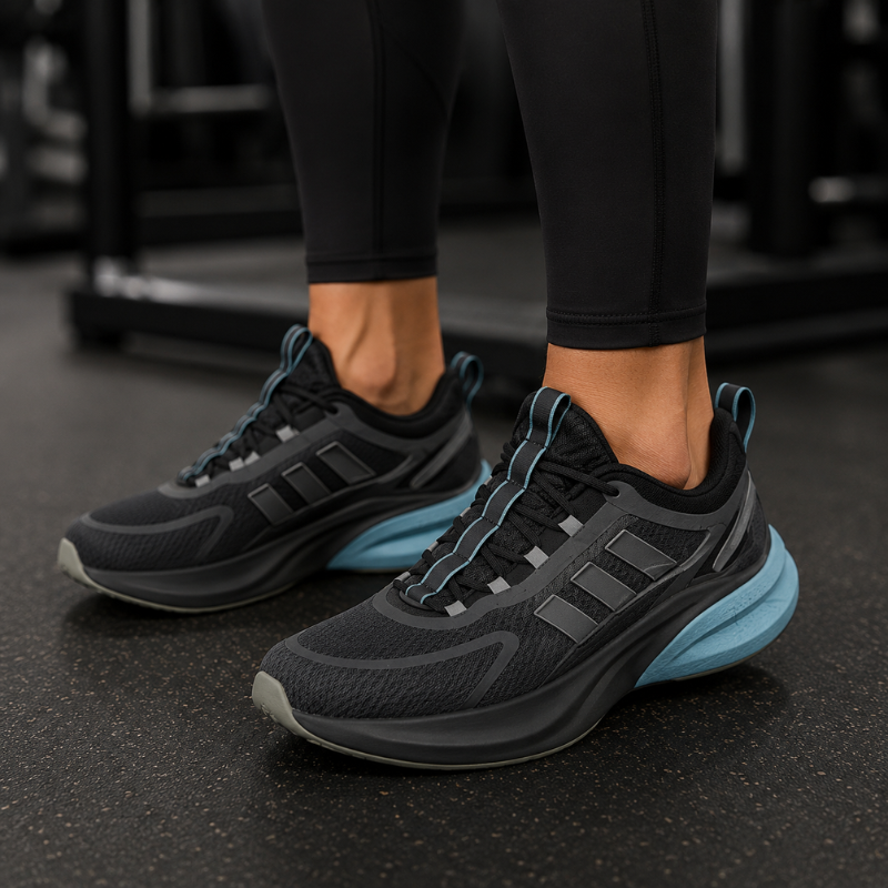 Adi_das Alphabet Bounce+ Anti-slip, Abrasion-Resistant, Lightweight Low-Top Training Running Shoe for Men