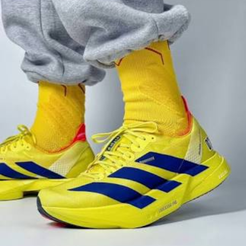 Adi_das Adizero Adios Pro 4 Pure Sulphur Lucid Blue