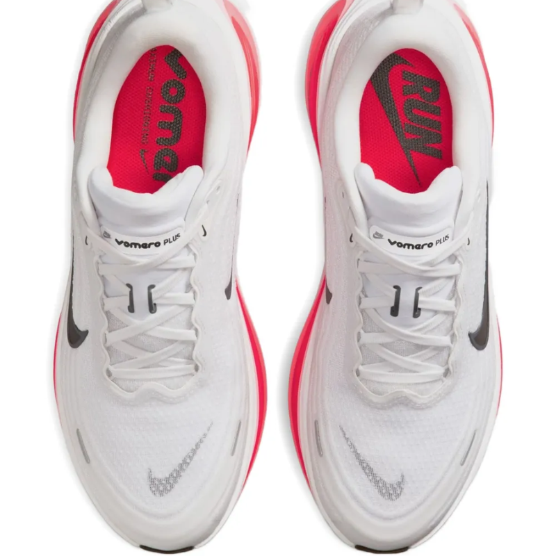 Ni_ke_Zo_omX White Crimson Performance Running Shoes