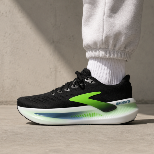 Bro_oks Glycerin Max 2 Casual Running Shoes Men's Black Green