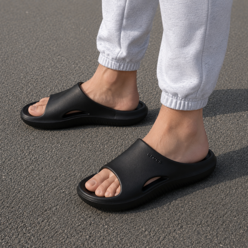 Cros Mellow Recovery Slide Black