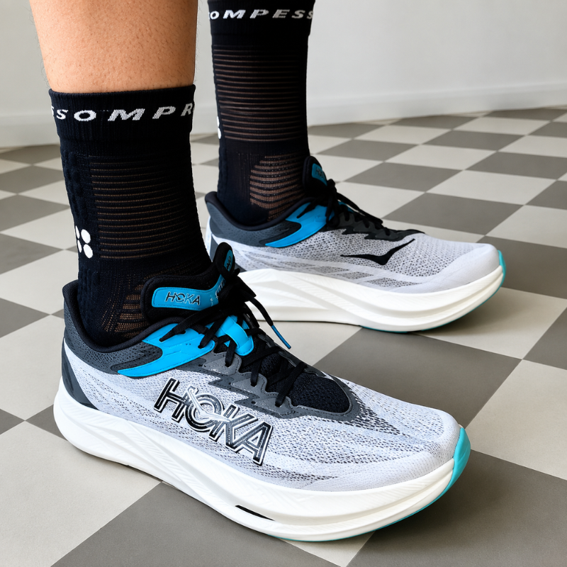 Hoka Rocket X 3 White Black