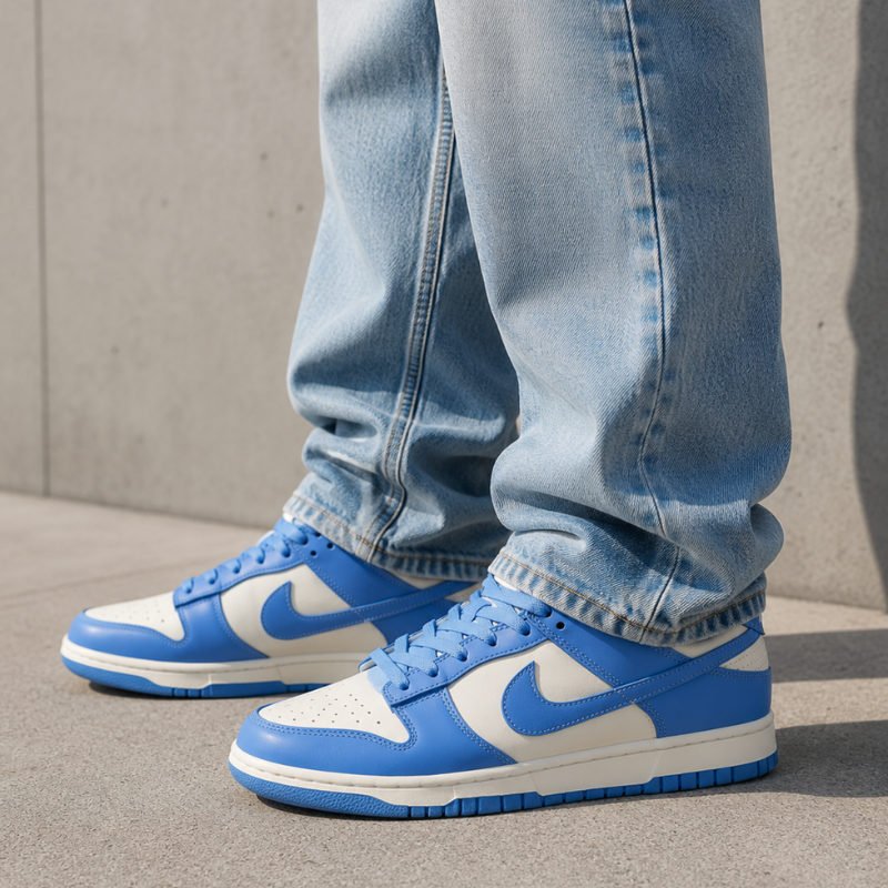 Ni_ke Dunk Low Retro University Blue Coconut Milk