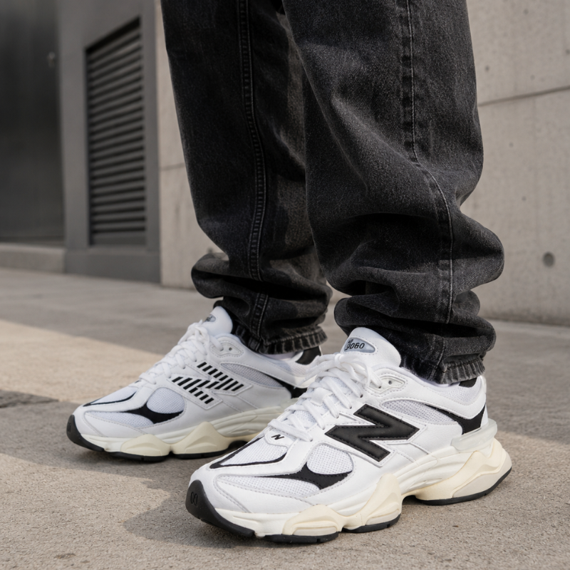 New Bala_nce 9060 White Black