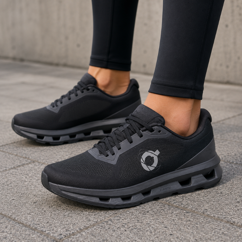 O_n Running x Kiss Cloudzone Black