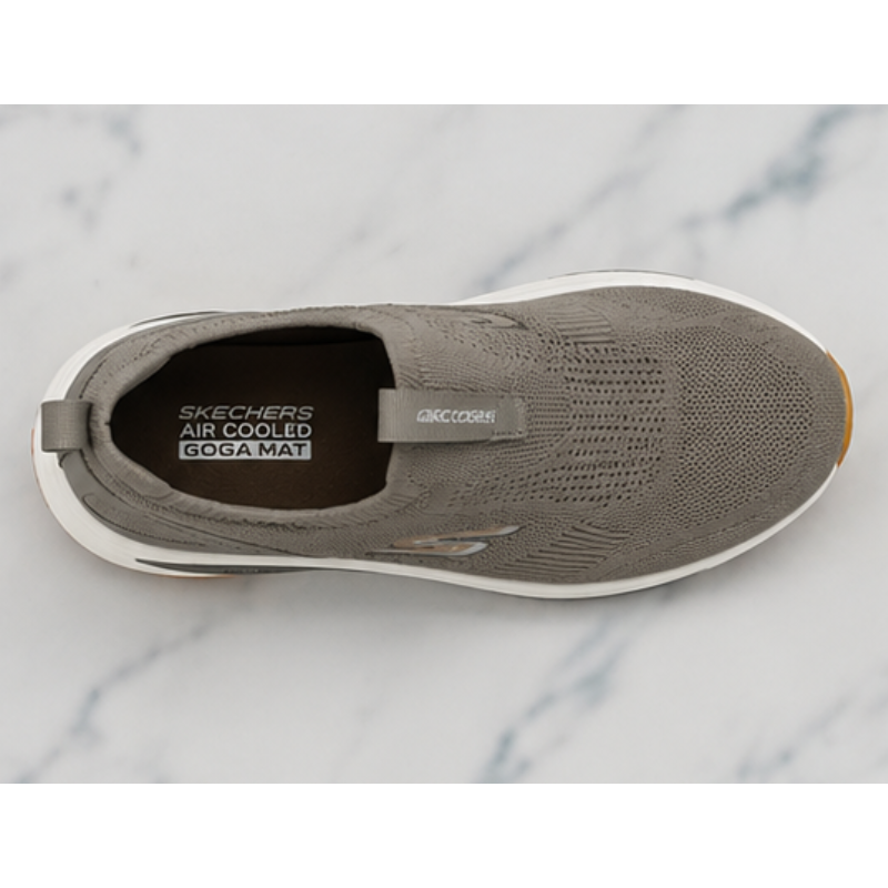 Ske_chers Max Cushion Air Cooled Slip-On Shoes – Grey