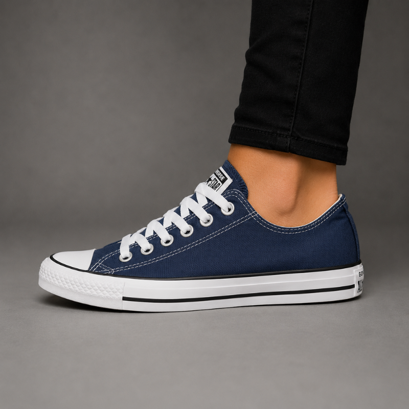 Con_verse Chu_ck Tay_lor All Star Classic, Versatile, Breathable, Lightweight, Low-Top Canvas Shoes, Unisex, Blue
