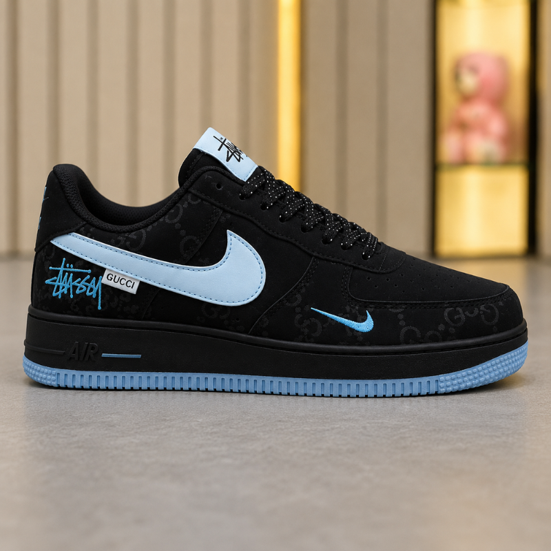 Bla_ck _Blue Premium Casual Sneakers for Men | Trendy House