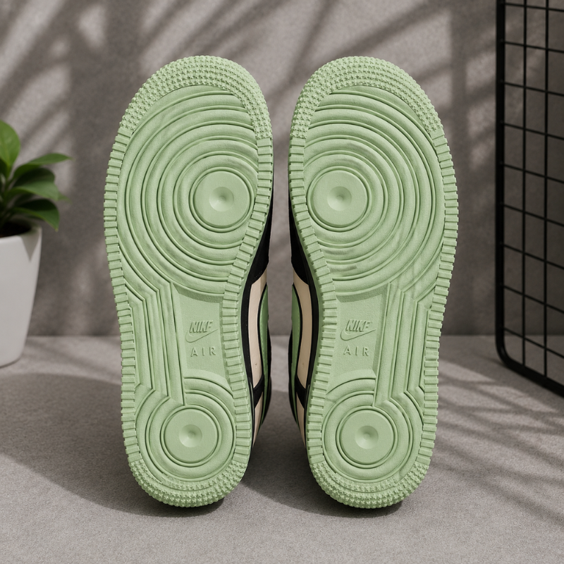 Bla_ck_&_Mint Green Premium Streetwear Sneakers