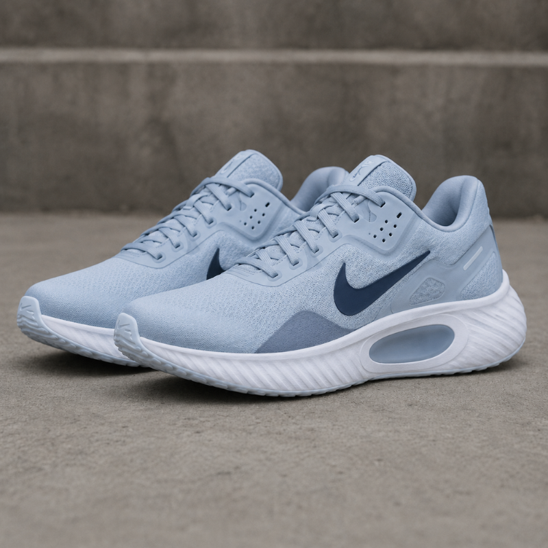 Ni_ke_Air_Zo_om Running Shoes – Light Blue Premium Sports Sneakers for Men