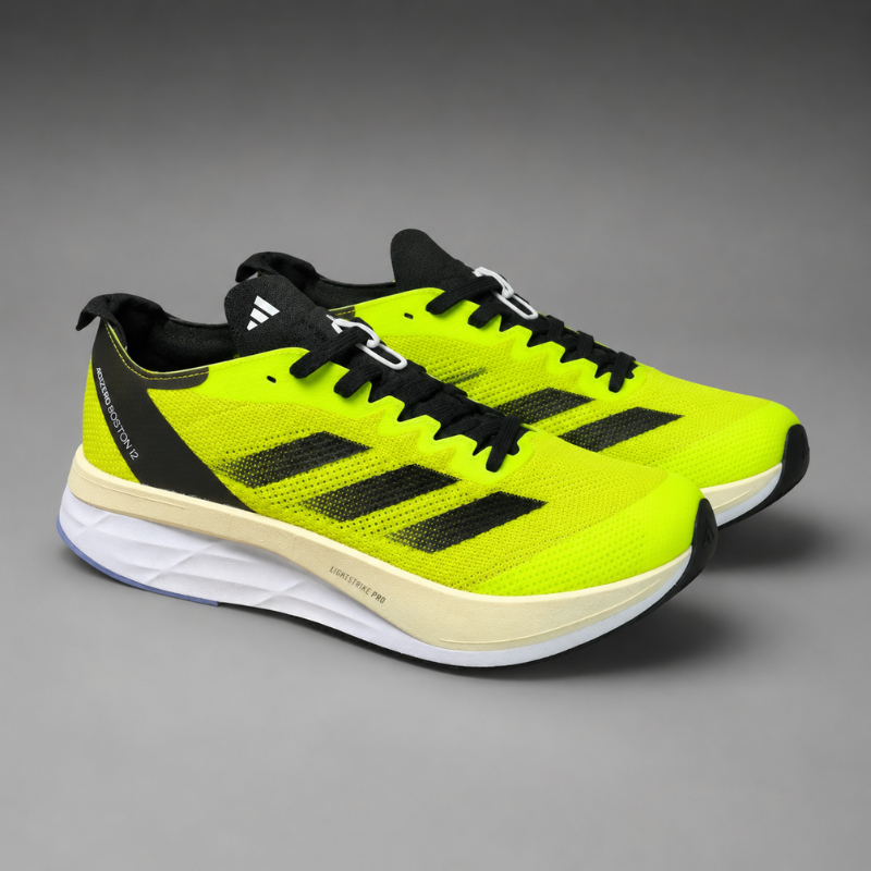 Adi_das_Adi_zero Boston 12 Men's Running Shoes – Neon Green/Black