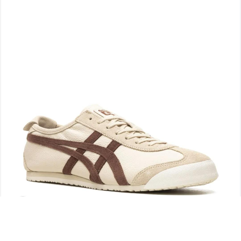 Onit_suka Tiger Mexico 66 Cream Brown Casual Sneakers for Men & Women