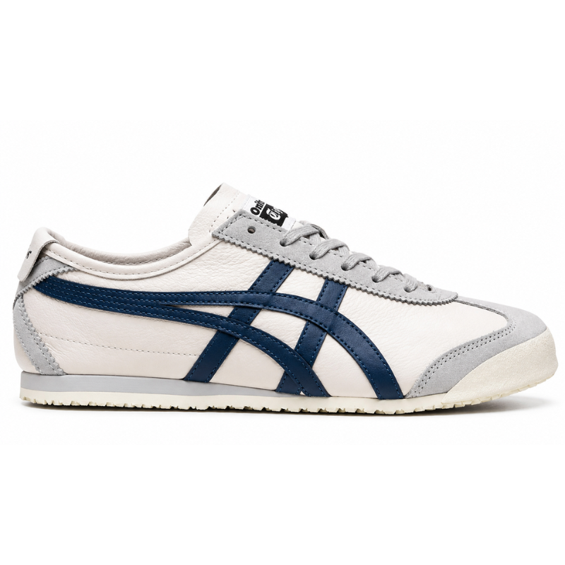 Onit_suka_Tiger Mexico 66 White Blue Casual Sneakers for Men & Women