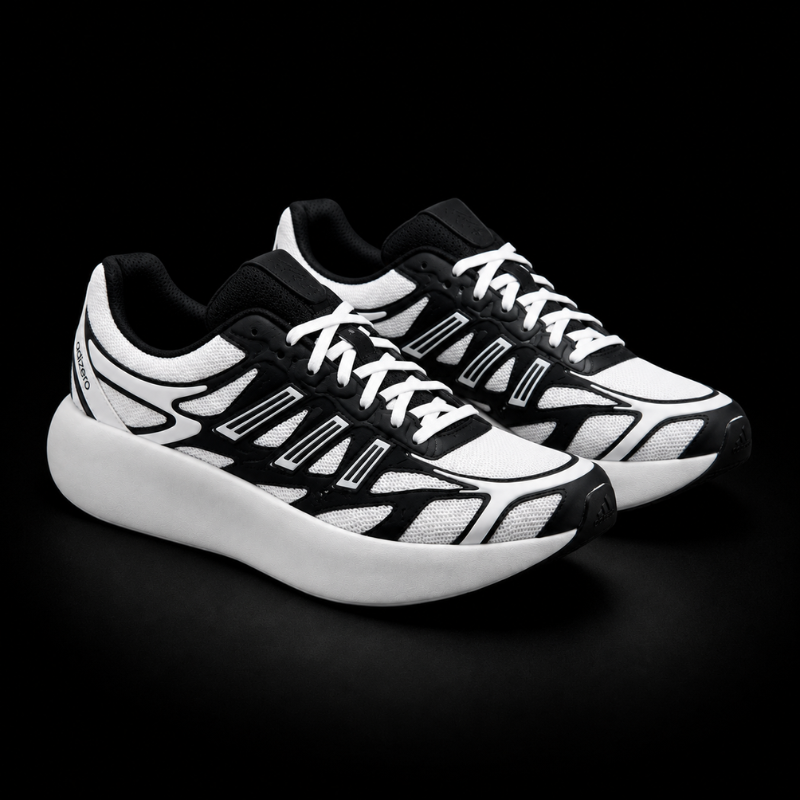 Adi_das_Adi_zero Evo SL Black White Running Shoes – Lightweight Performance Sneakers