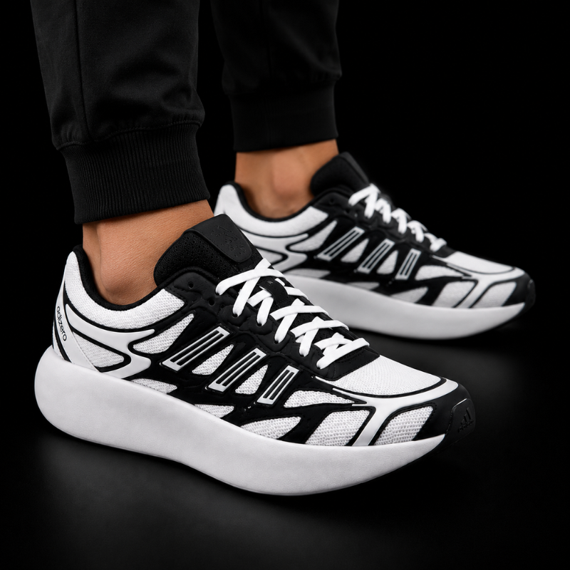 Adi_das_Adi_zero Evo SL Black White Running Shoes – Lightweight Performance Sneakers