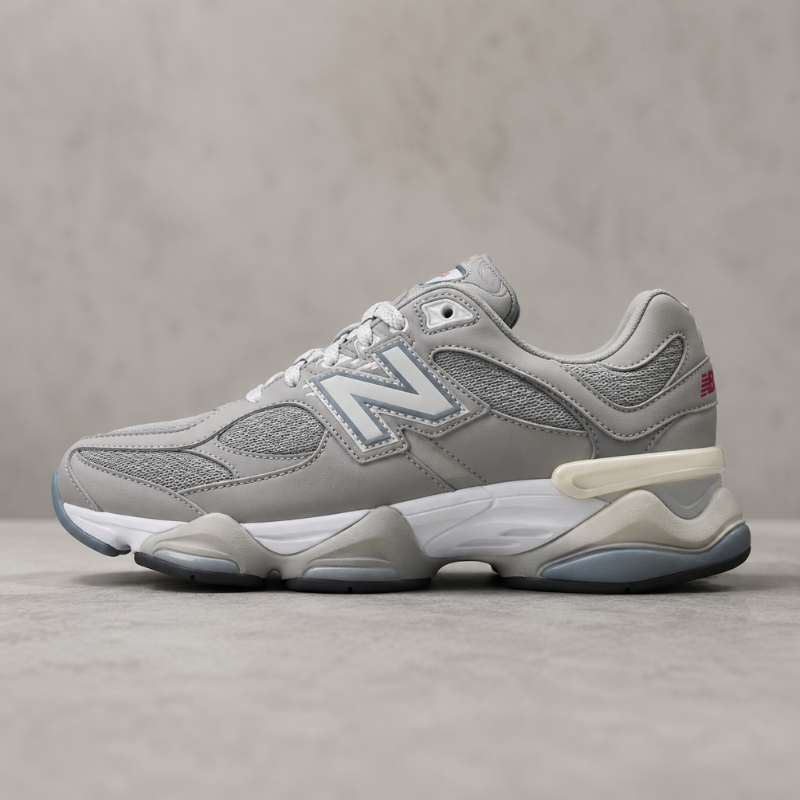 Ne_w_Balance 9060 Grey Lifestyle Sneakers | Premium Comfort & Streetwear Style