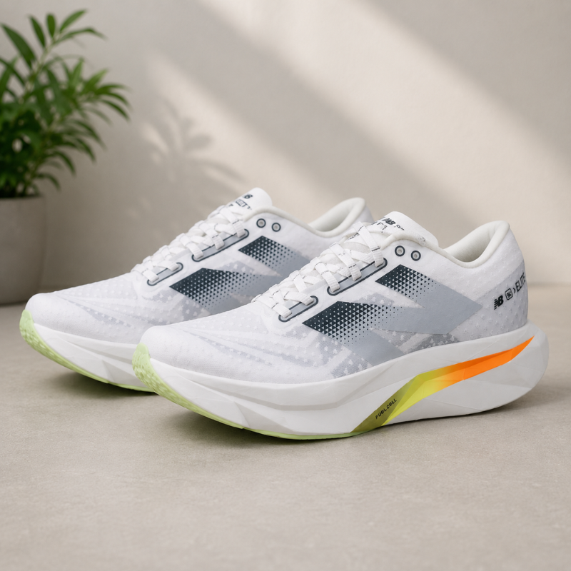 N_ew_Balance FuelCell SuperComp Elite v4 White | Carbon Plate Running Shoes