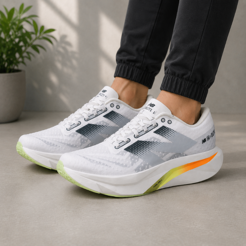 N_ew_Balance FuelCell SuperComp Elite v4 White | Carbon Plate Running Shoes